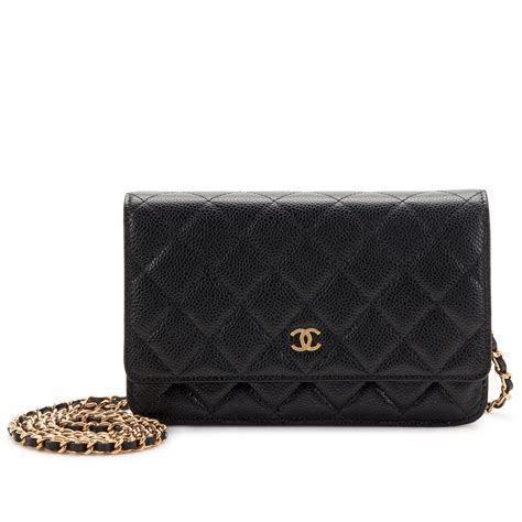 chanel quilted wallet on chain price|chanel wallet original price.